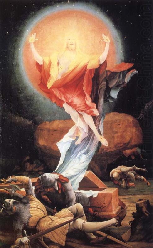 Matthias Grunewald The Resurrection,from the isenheim altarpiece china oil painting image